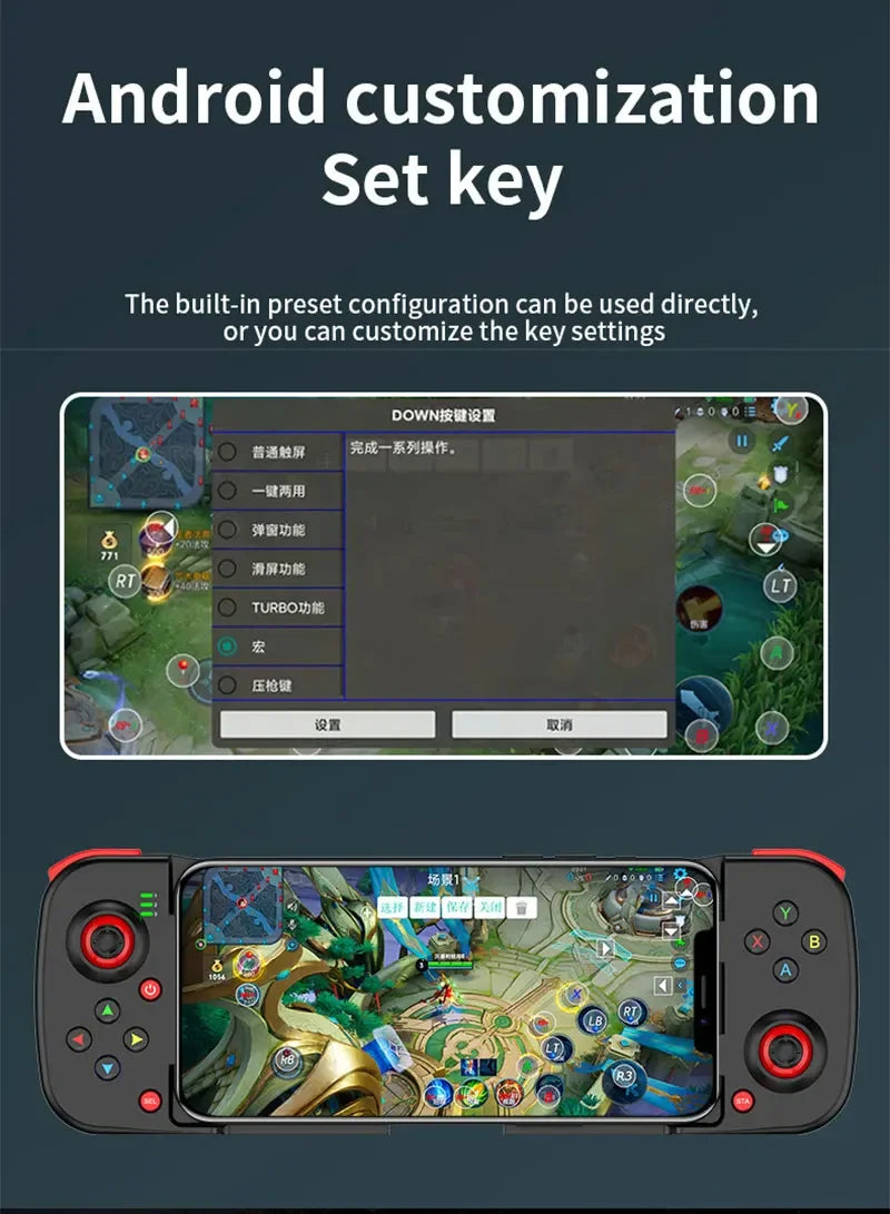 Wireless Bluetooth Game Controller for Mobile Gaming - Smarsty