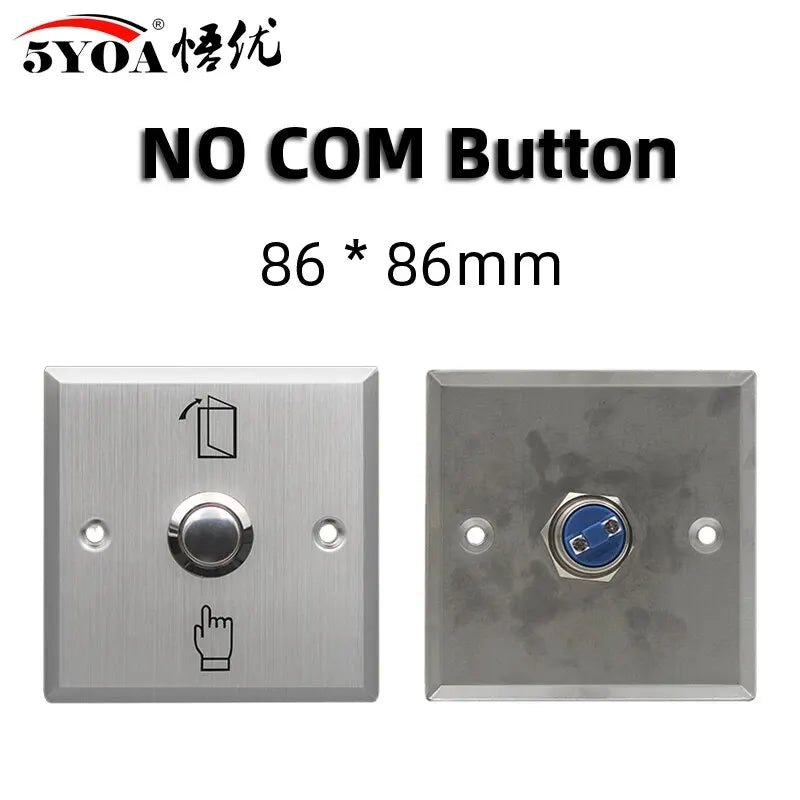 No Touch Exit Push Button Door Access Control - Smarsty