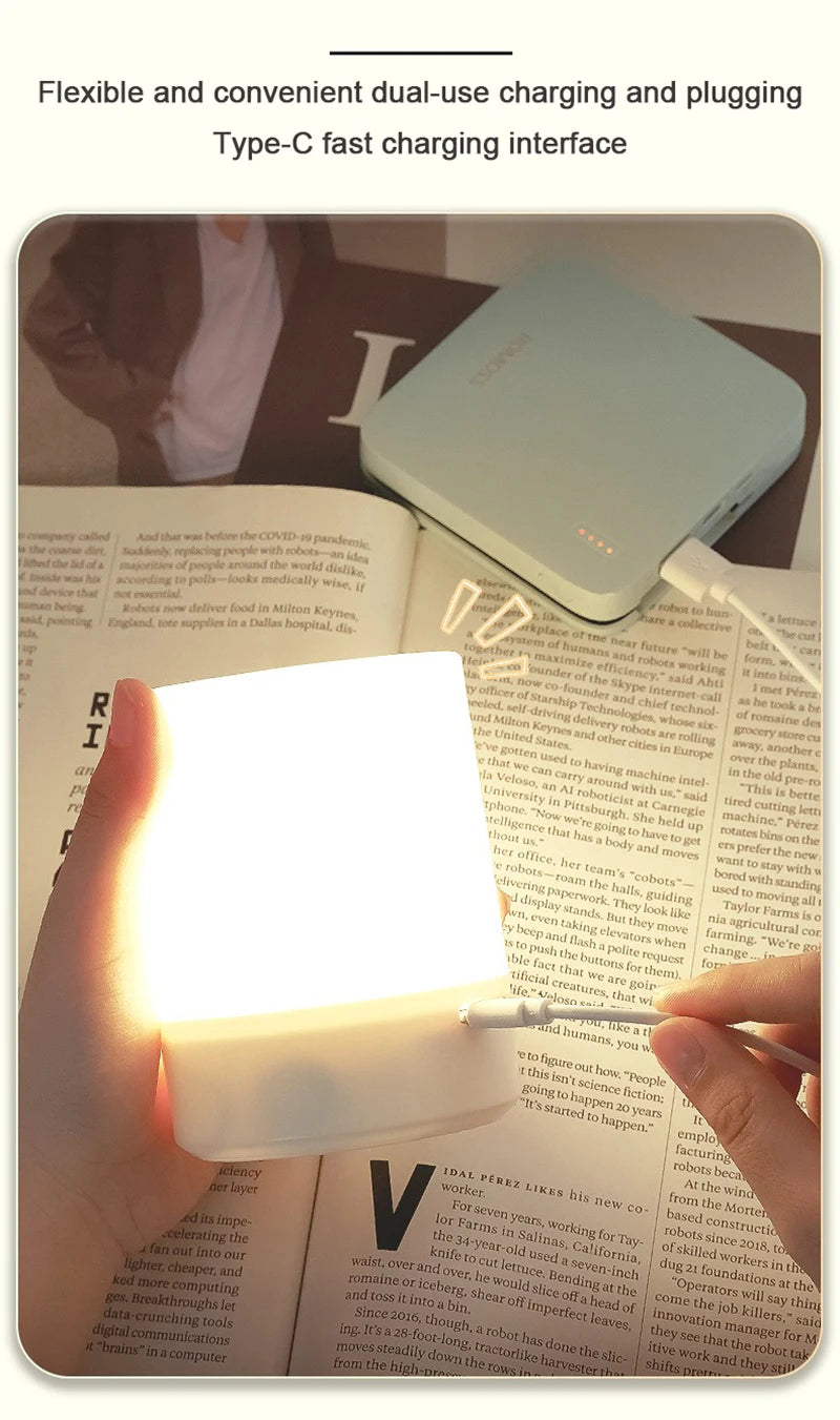 Dimmable LED Night Light with Touch Control - Smarsty