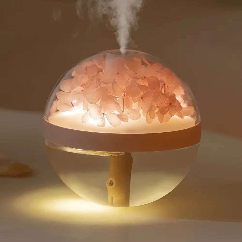USB Rechargeable 270ML Air Humidifier with LED Light - Smarsty