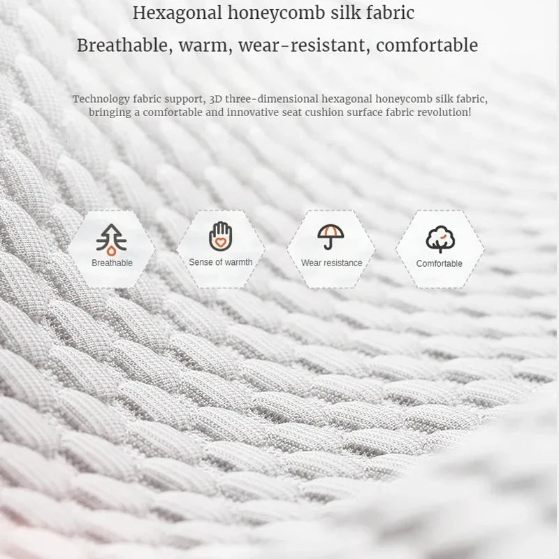 Ice Silk Car Seat Cushion With Ventilation For Comfort - Smarsty