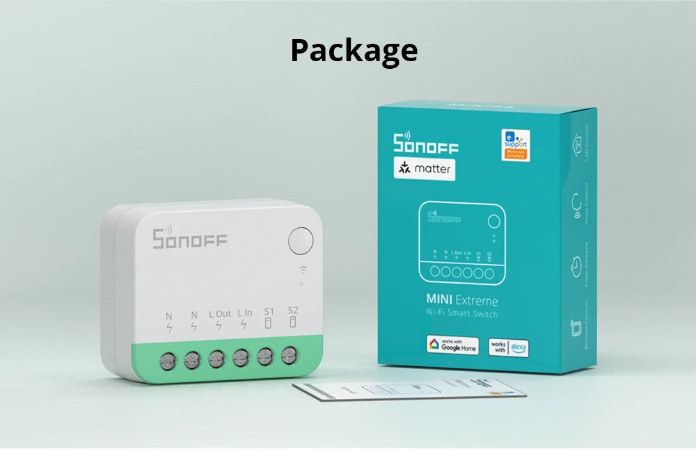 Sonoff Mini R4 WiFi Smart Light Switch Compatible with Alexa - Smarsty