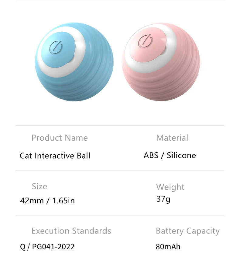 Smart Interactive Cat Balls for Engaging Indoor Play - Smarsty