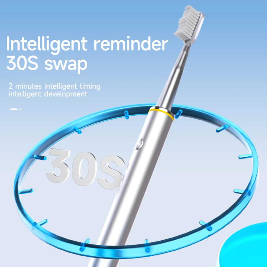 Intelligent Electric Toothbrush with Adjustable Settings for Couples - Smarsty