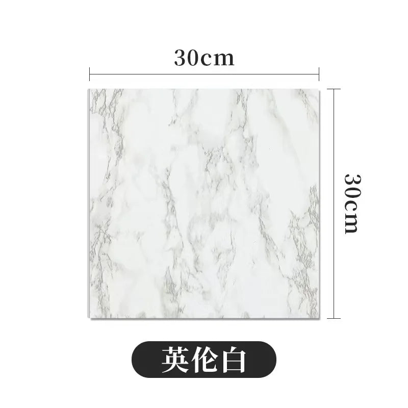 Thickened Self-Adhesive Marble Tile Stickers for Home Decor - Smarsty