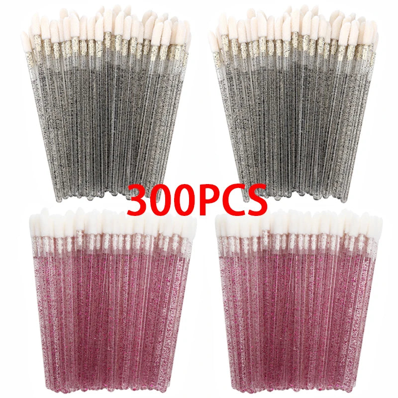 Disposable Lip Brush Applicator Wands for Makeup Precision - Smarsty