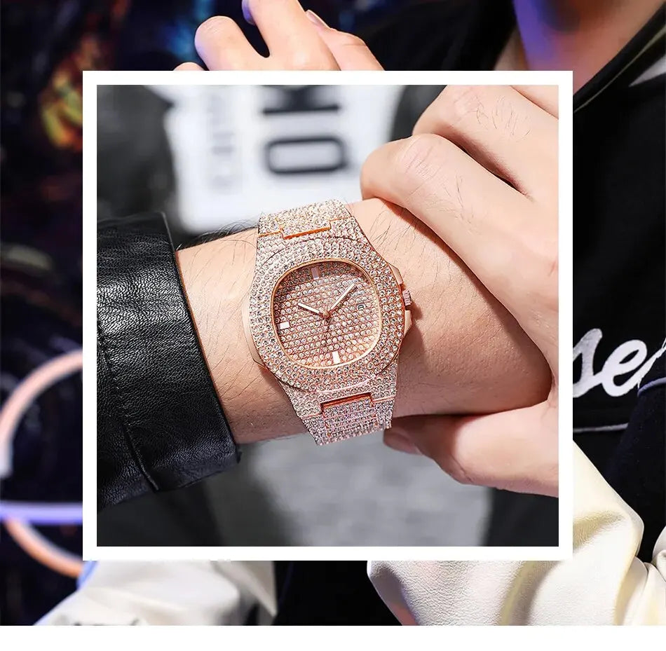 Luxury Men's Stainless Steel Sports Watch with Luminous Feature - Smarsty