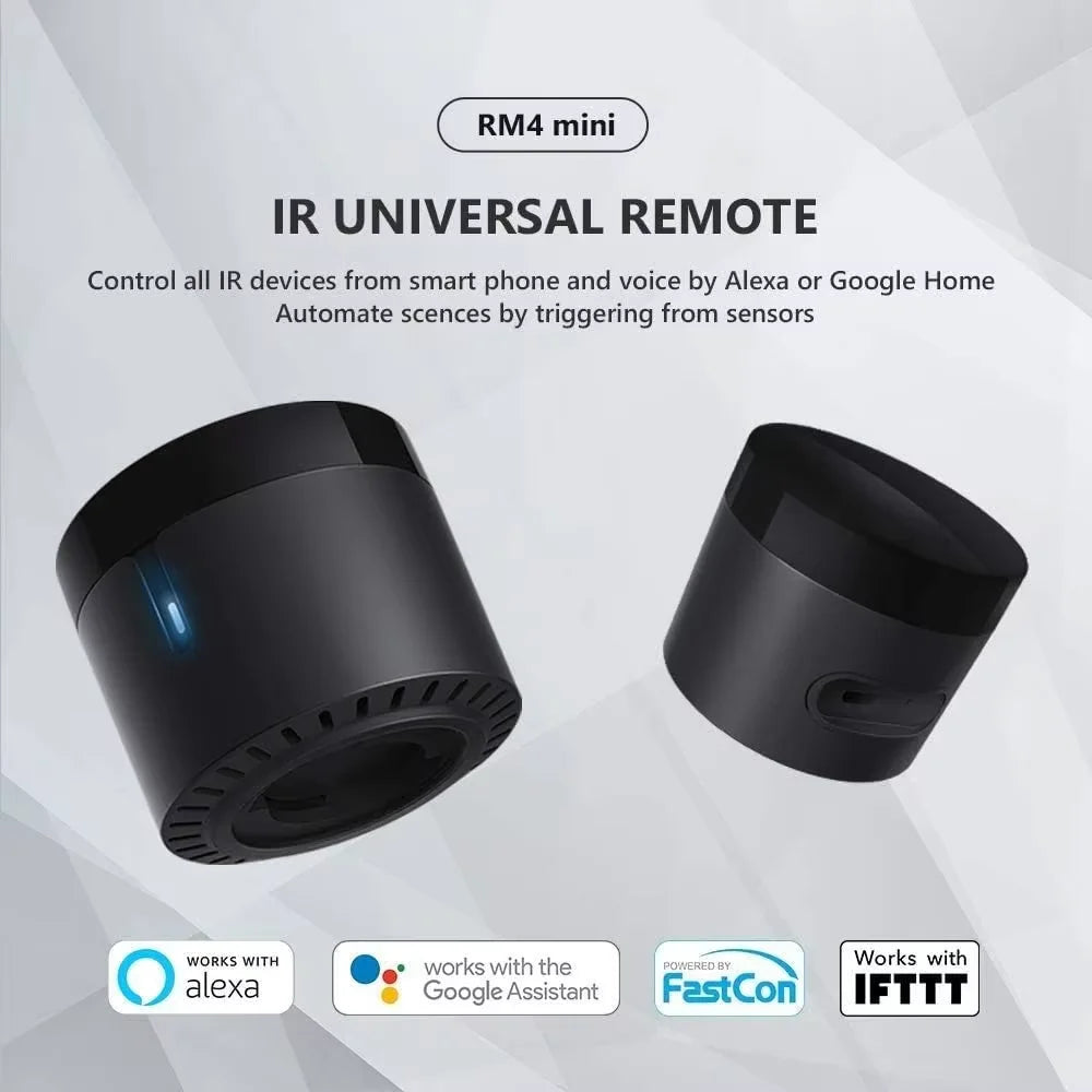 Broadlink RM4 Mini Smart Remote Control for Home Automation - Smarsty