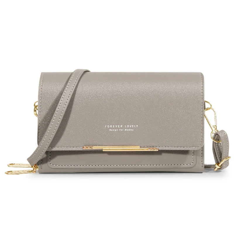 Women's Wallet Korean Handbag Multi Card Large Capacity Casual Shoulder Bag Mobile Phone Packet Fashion New Style - Smarsty