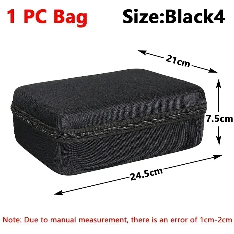 Multi Size EVA Hard Storage Box Travel Case Zipper - Smarsty