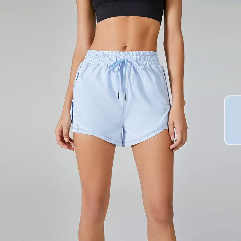 Yoga Shorts Women Fitness Top Spandex Neon Elastic Running Workout Short Leggings For Ladies Gym Sport Shorts Fitness Sportwear
