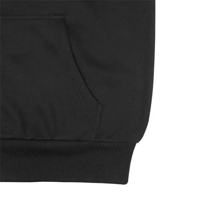 Autumn Winter Men Fleece Warm Mens Sweatshirt Casual Solid Color Streetwear Pullovers Sport School Fashion Hot Sale Hoodies - Smarsty