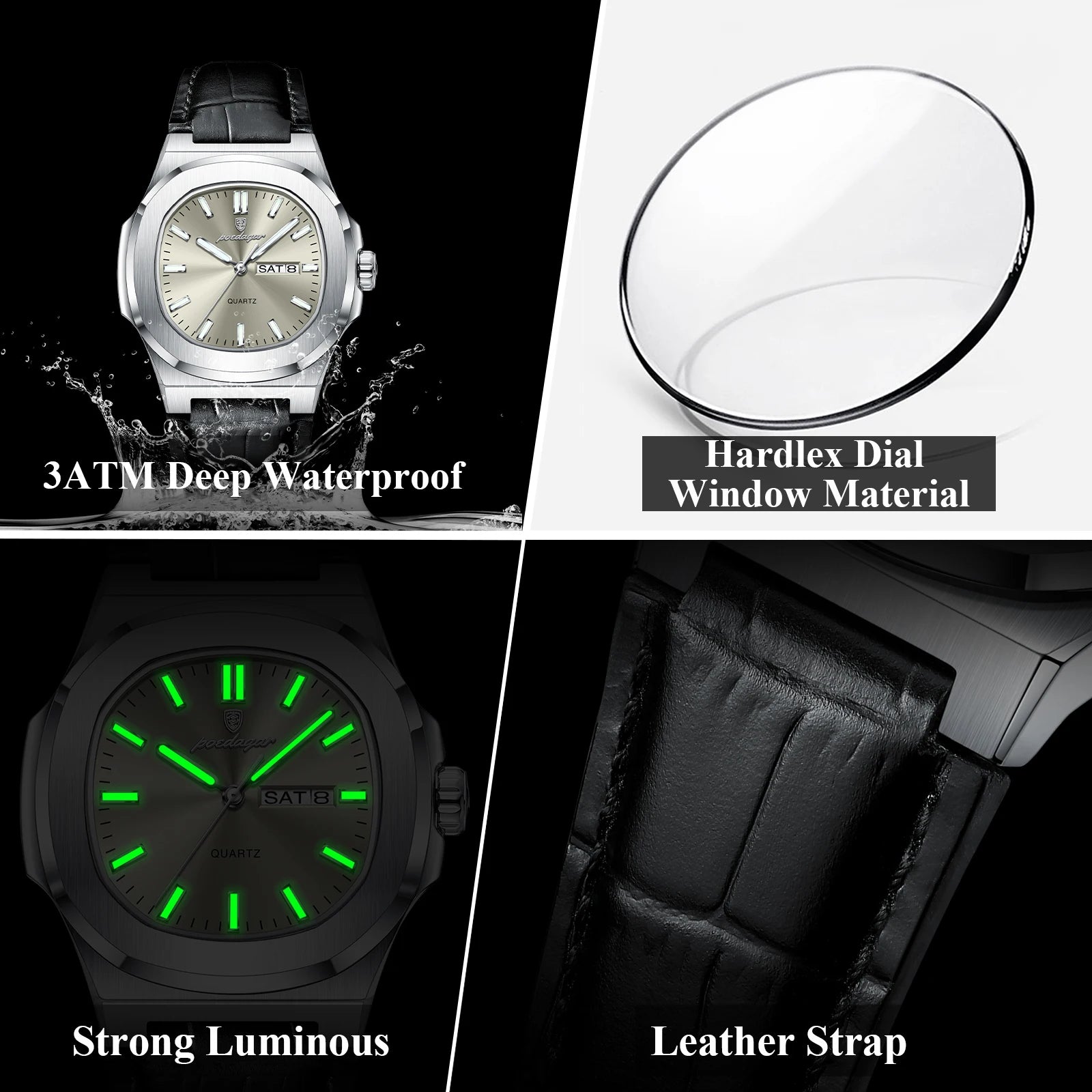 Luxury Luminous Waterproof Watch For Men - Smarsty