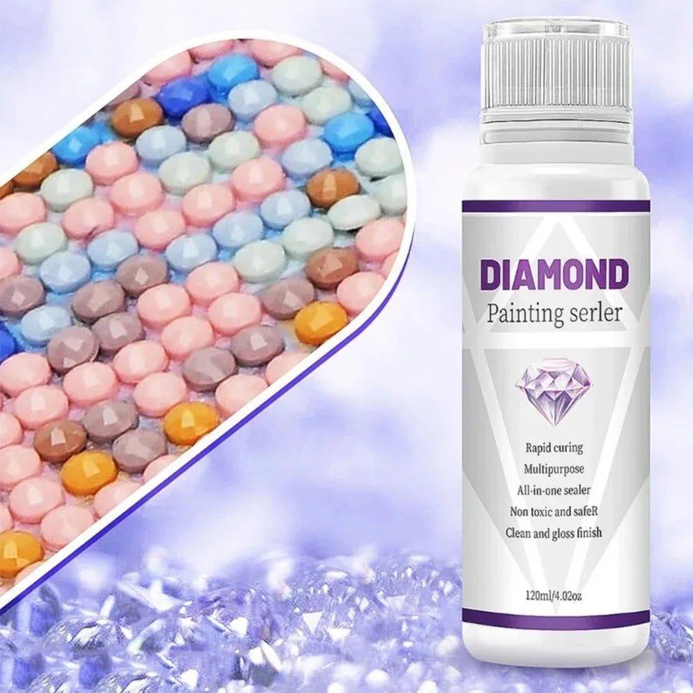 Diamond Painting Sealer for Permanent Hold and Shine - Smarsty
