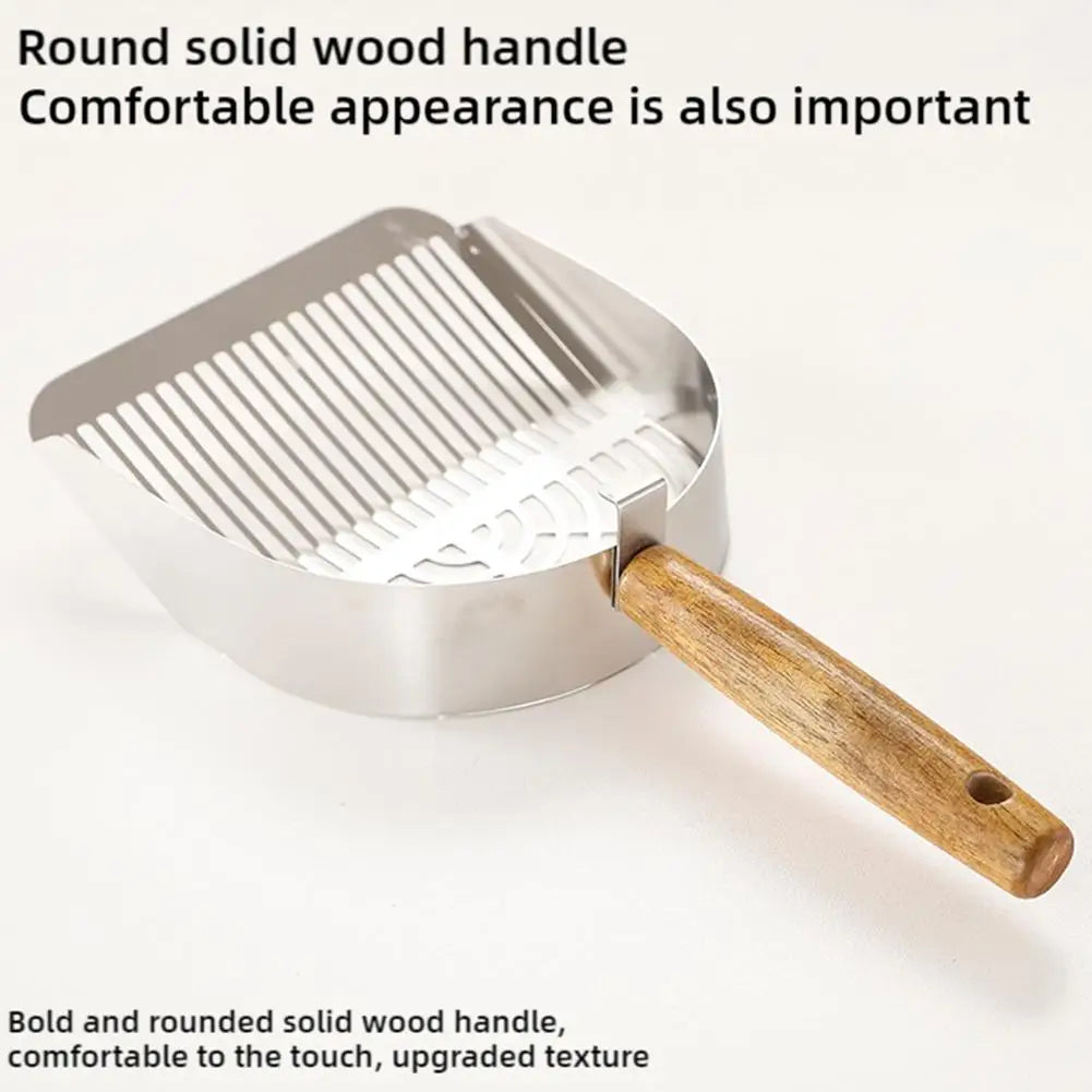 Long Handle Steel Cat Litter Scoop for Easy Cleaning - Smarsty