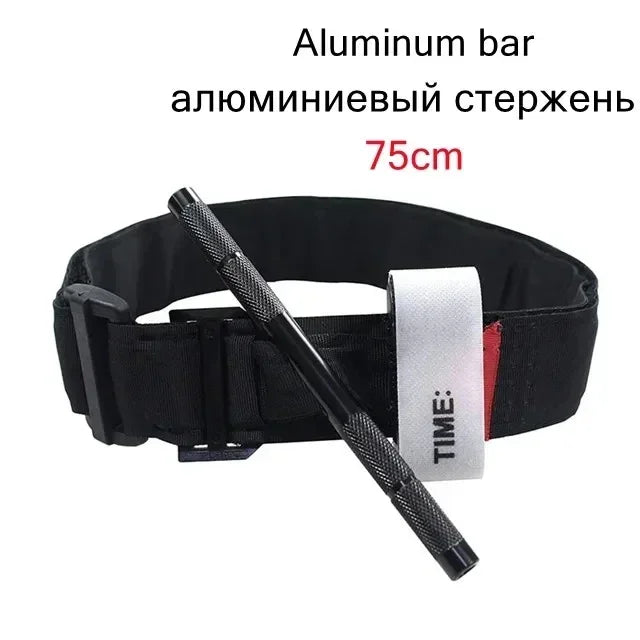 Tactical First Aid Rotary Pressure Aluminum Rod Tourniquet Hiking Militar Outdoor Camping Survival Gear Molle Rescue Tools - Smarsty