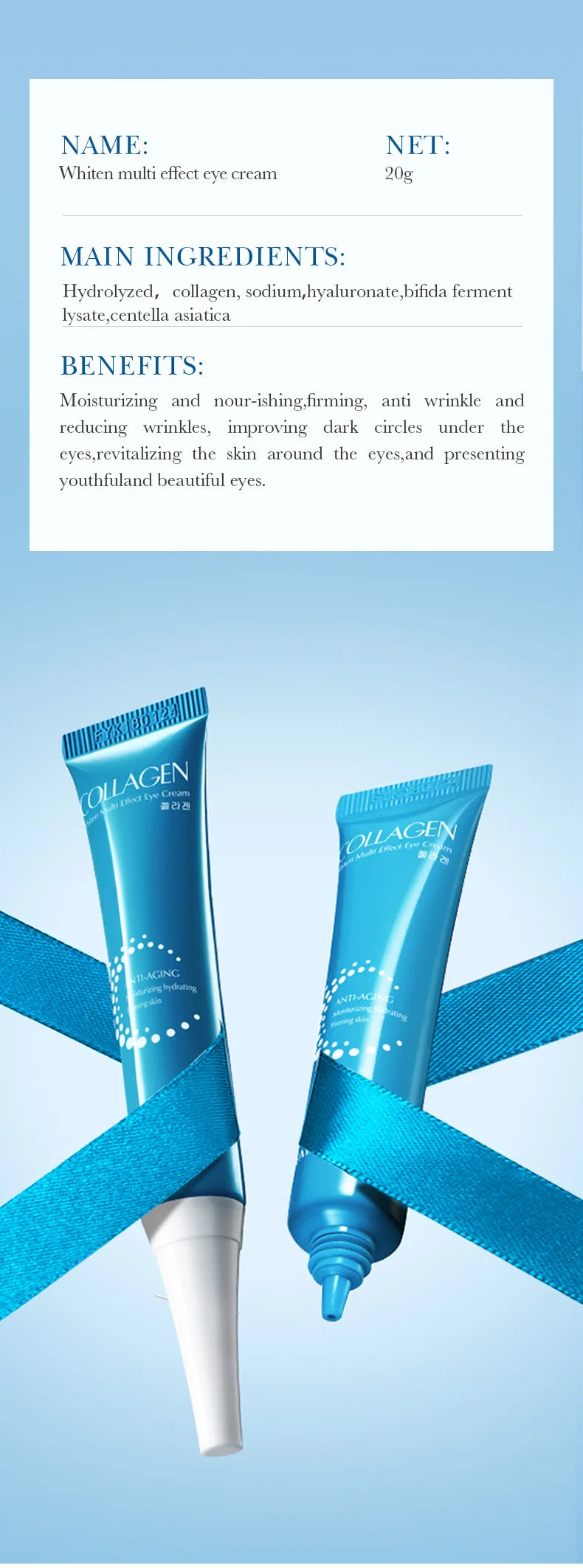 Crystal Collagen Eye Masks for Dark Circles and Puffiness - Smarsty