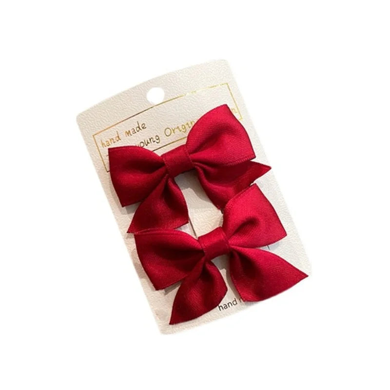 Elegant Flower Bow Hair Clips for Kids and Ladies - Smarsty