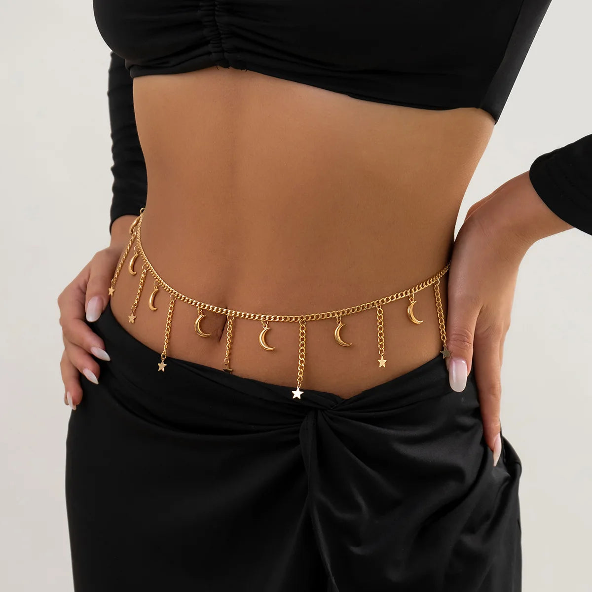 Minimalist Double Layer Metal Belly Chain for Summer - Smarsty