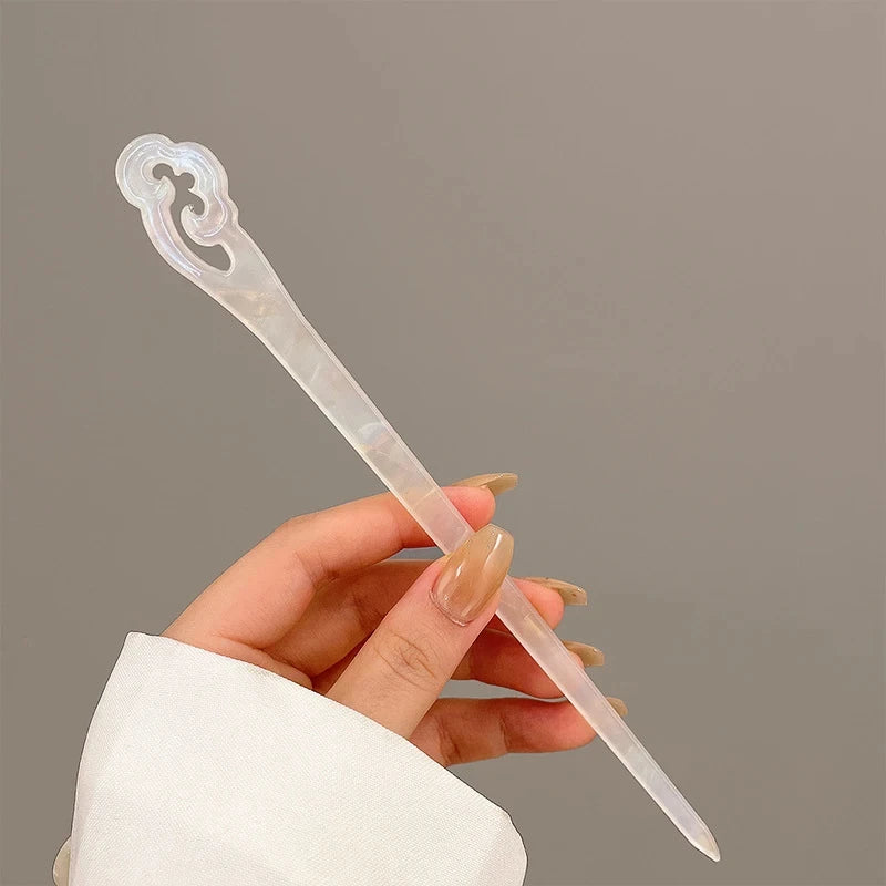 Romantic Moonstone Star Hair Stick for Trendy Girls - Smarsty