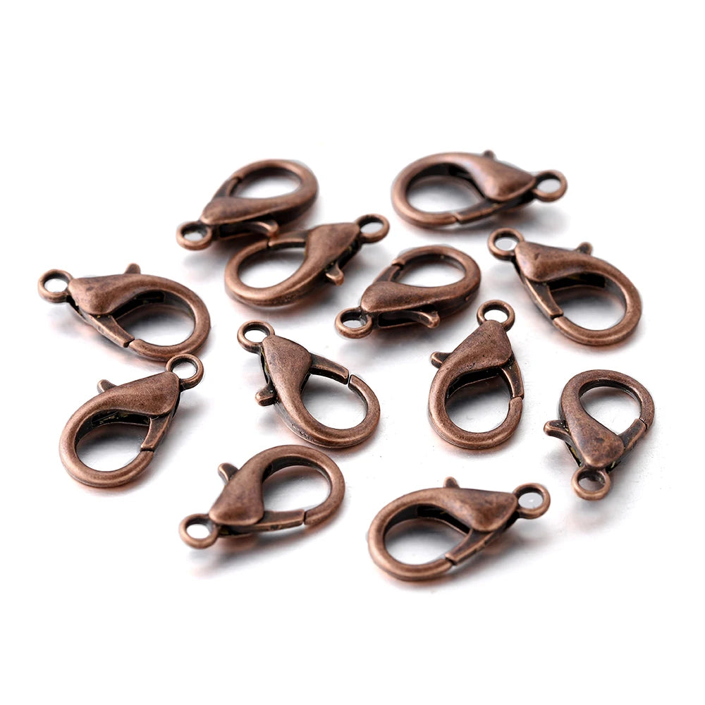100pcs Lobster Clasps Jewelry Findings for DIY Making - Smarsty