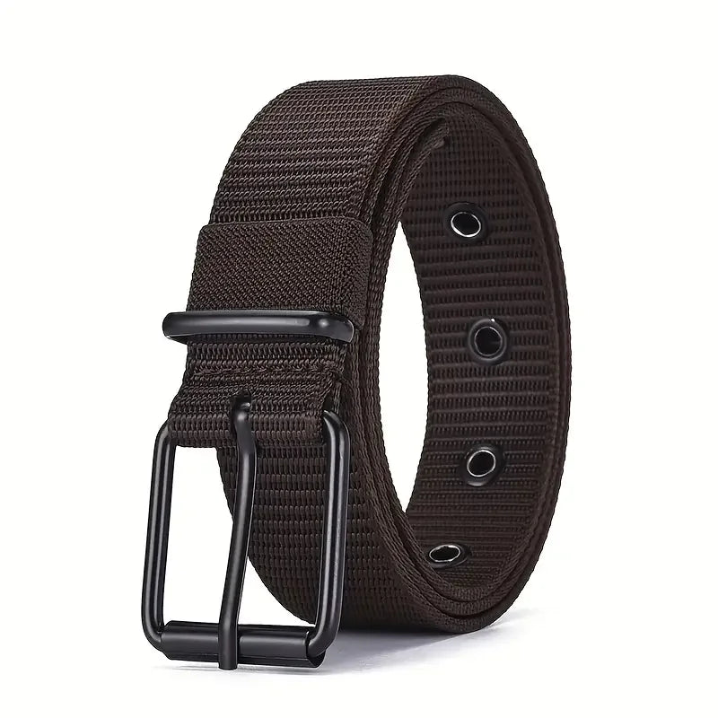 Mens Durable Nylon Canvas Belt Heavy Duty Tactical Workbelt - Smarsty