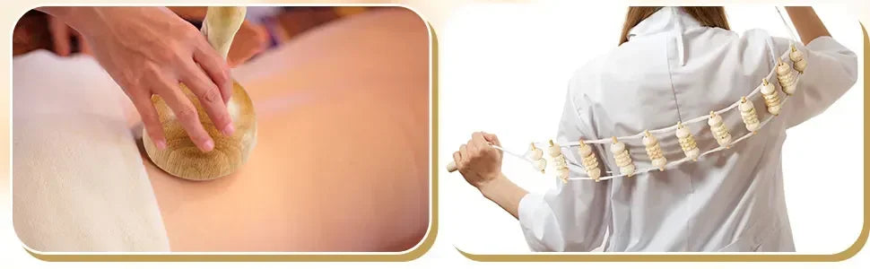 Wooden Lymphatic Drainage Massage Tools for Body Shaping - Smarsty