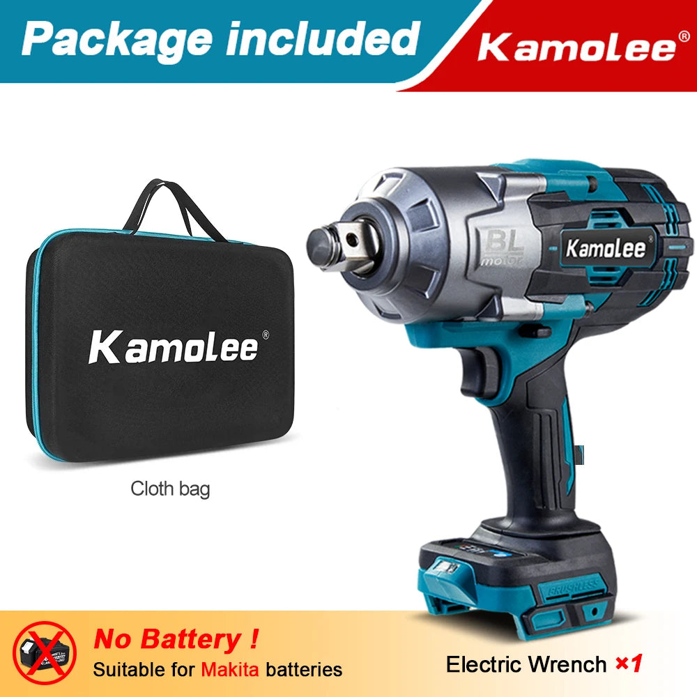 Kamolee 3100NM Brushless Electric Impact Wrench - Smarsty