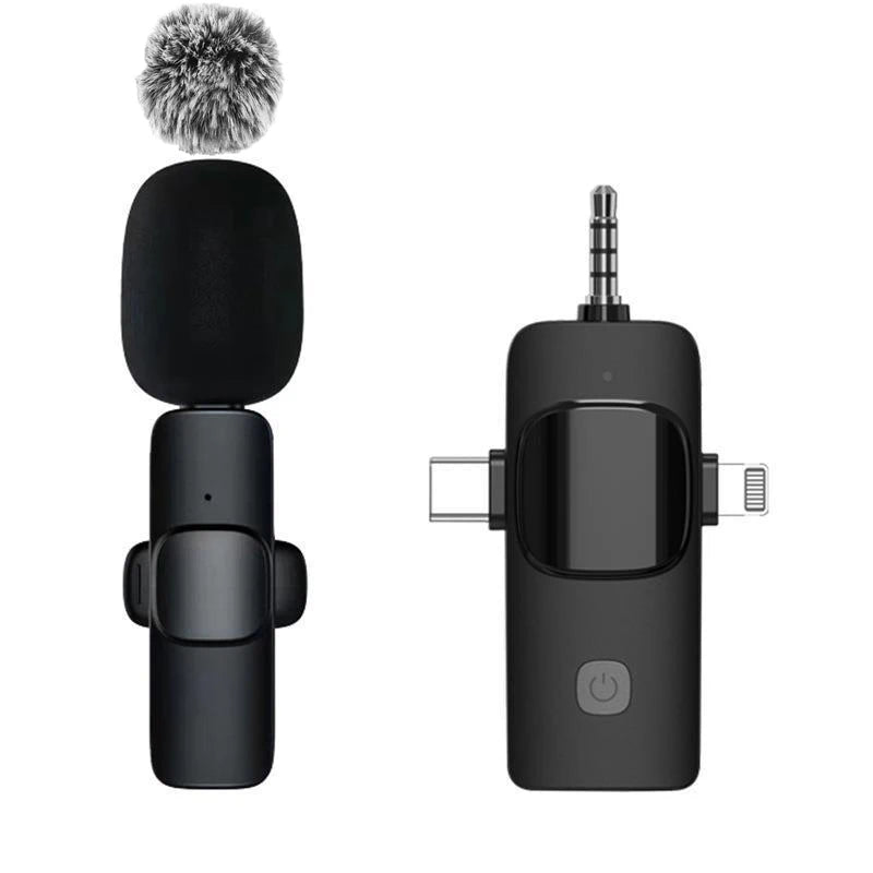 Basix Wireless Lavalier Microphone for iPhone Vlogging - Smarsty
