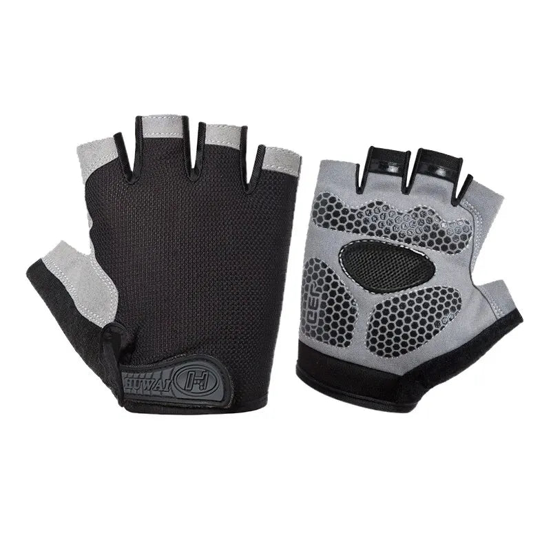 Half Finger Cycling Gloves Breathable Anti Slip for Men Women - Smarsty