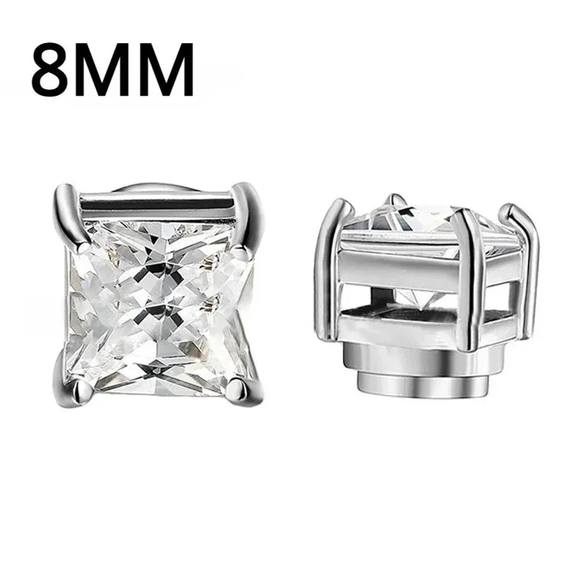 Crystal Strong Magnetic Clip Earrings Non Piercing - Smarsty