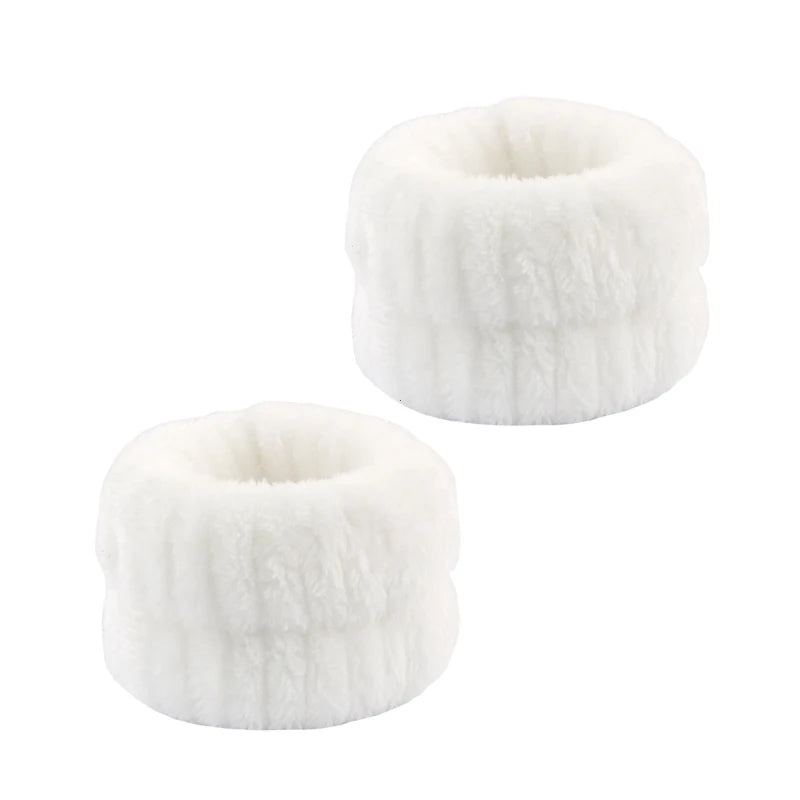 Soft Puffy Sponge Headband For Makeup Retro Terry Cloth - Smarsty