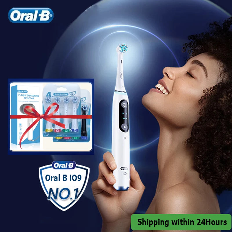 Oral B Electric Toothbrush Pro 4000 with Pressure Sensor - Smarsty