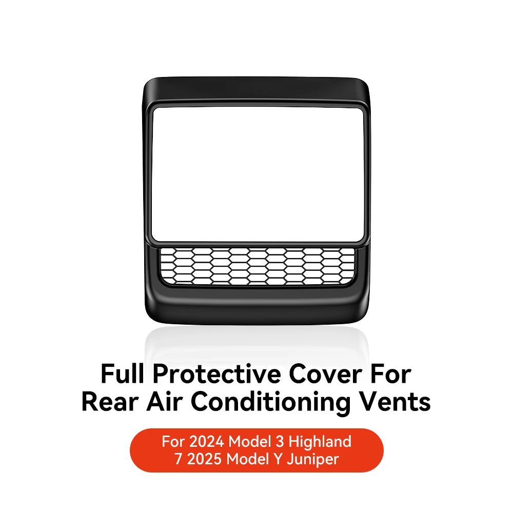 Rear Center Console Air Vent Cover Dust Shield for EV - Smarsty