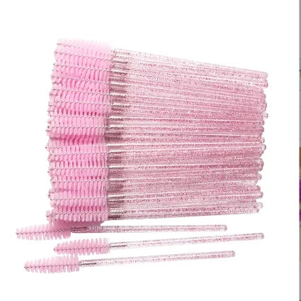 Disposable Eyelash Brushes for Makeup Application 50 or 100 Pack - Smarsty