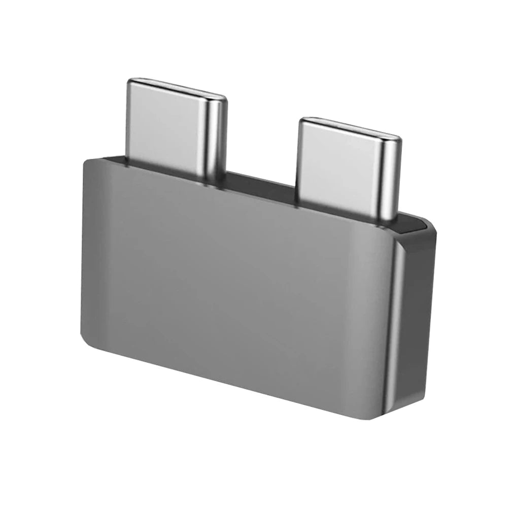 10Gbps Dual Type-C Short Extender USB Male to Female Extension Adapter Connector