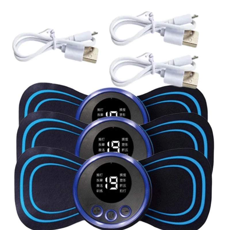 Rechargeable Neck Massager with Customizable Modes for Pain Relief - Smarsty