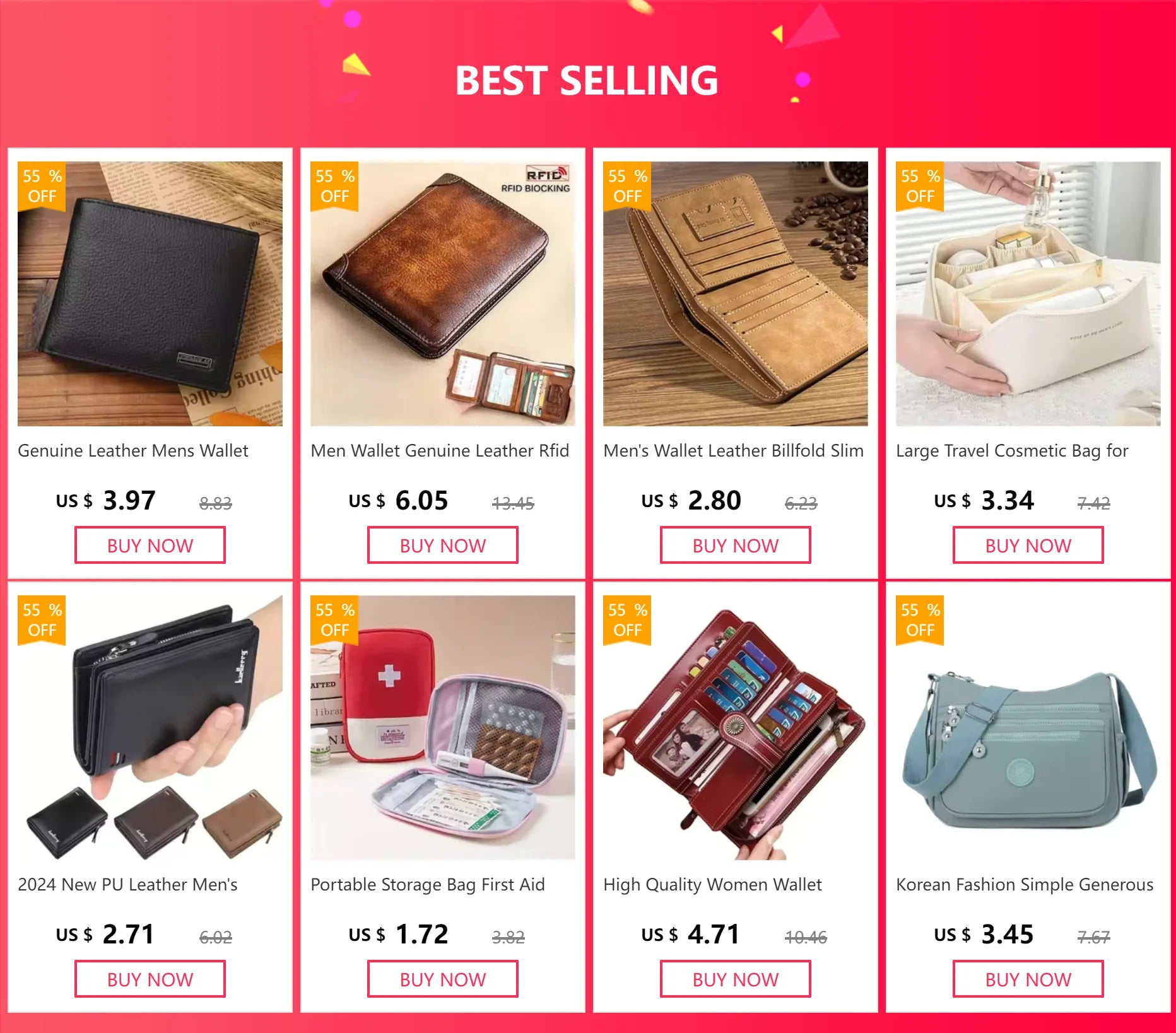 Men Wallet Genuine Leather Rfid Blocking Trifold Wallet Vintage Thin Short Multi Function ID Credit Card Holder Male Purse Money