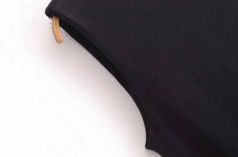 MUJER 2025 Woman Dresses Belt Pleated Midi Dress Women Sleeveless Summer Dress Woman Knitted Party Dresses for Women Sundress - Smarsty