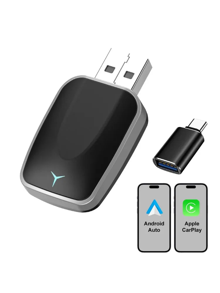 NEW Wireless CarPlay Android Auto Wireless Adapter Smart Mini Box Plug and play Connect Universal for Nissan Wireless Adapter - Smarsty