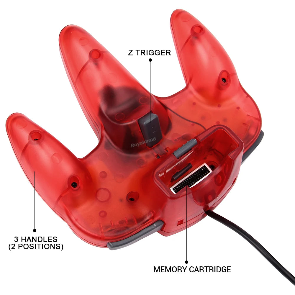 N64 Classic Wired Gamepad Controller With 8 Color Options - Smarsty