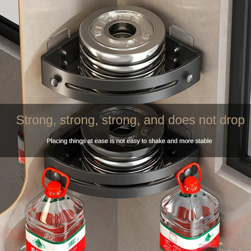 2PCS No Drill Bathroom Shelves for Easy Storage - Smarsty