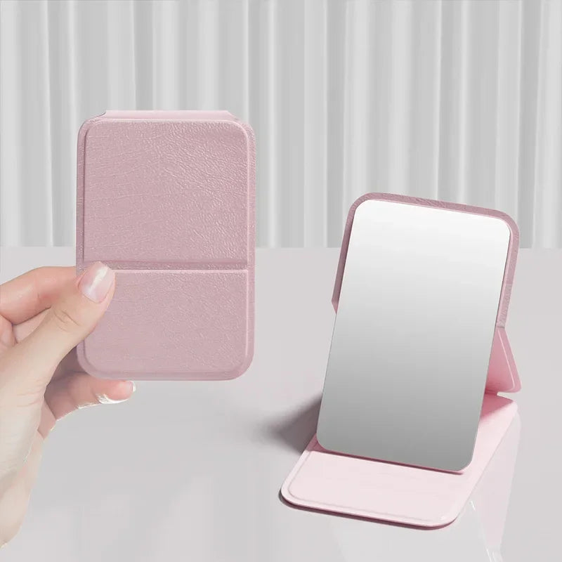 Portable Handheld Mini Makeup Mirror for Easy Travel - Smarsty