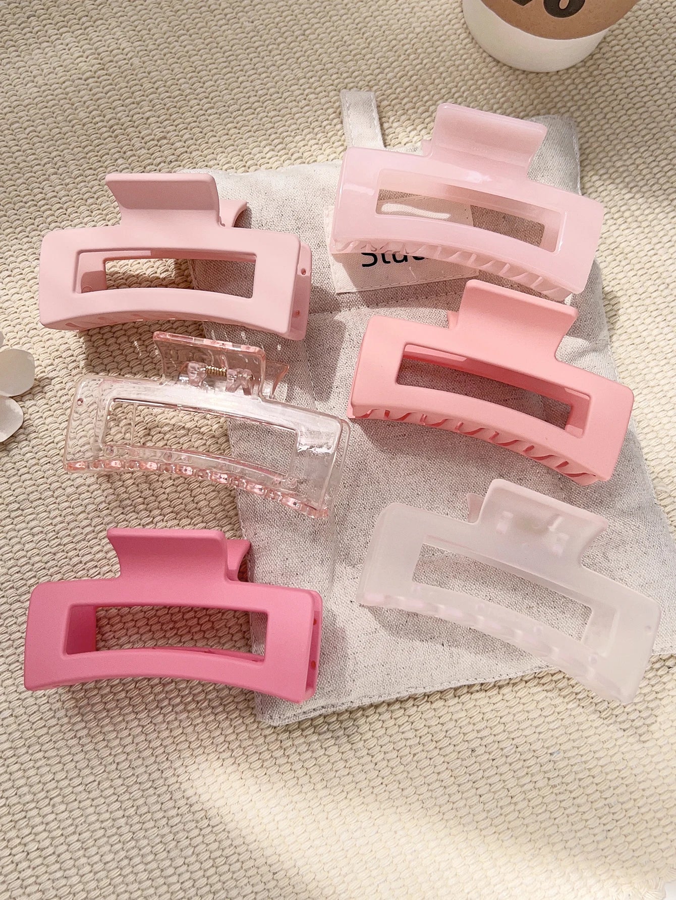 Hair Claw Clips Strong Hold Nonslip For Thick Hair - Smarsty