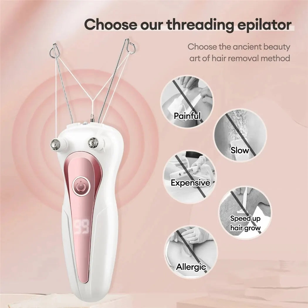 Rechargeable Electric Body Hair Remover for Women - Smarsty