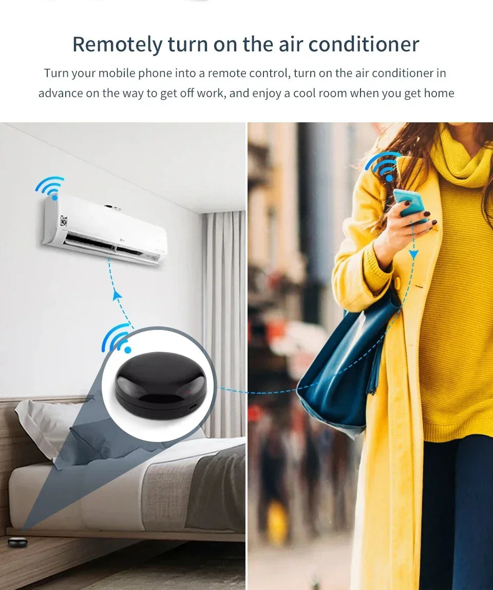 Tuya WiFi Smart Universal Remote Controller For Home - Smarsty