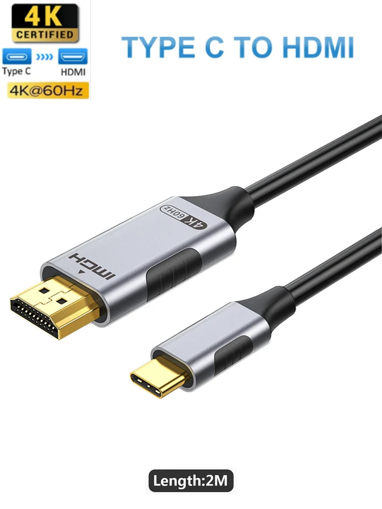 8K USB C to HDMI Cable for High-Speed Streaming - Smarsty