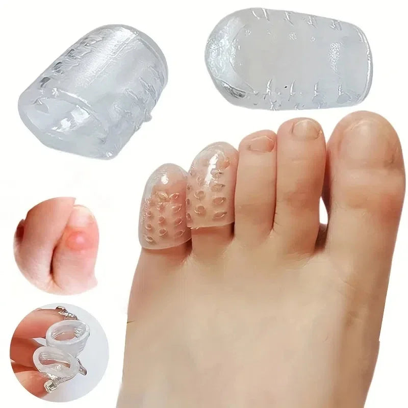 Silicone Toe Cap Protectors for Pain Relief and Bunion Correction - Smarsty