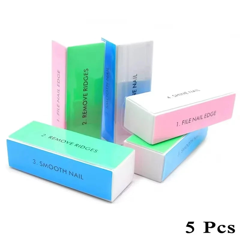 LULAA Professional 4 Way Nail Buffer Block Set - Smarsty