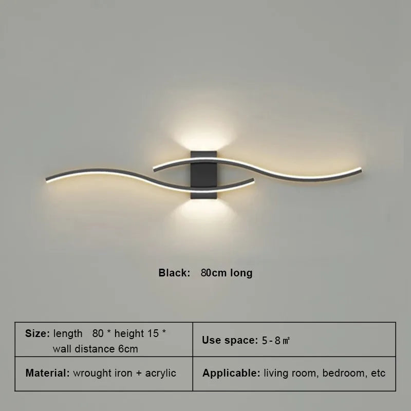 Minimalist LED Wall Lamp for Stylish Indoor Lighting - Smarsty